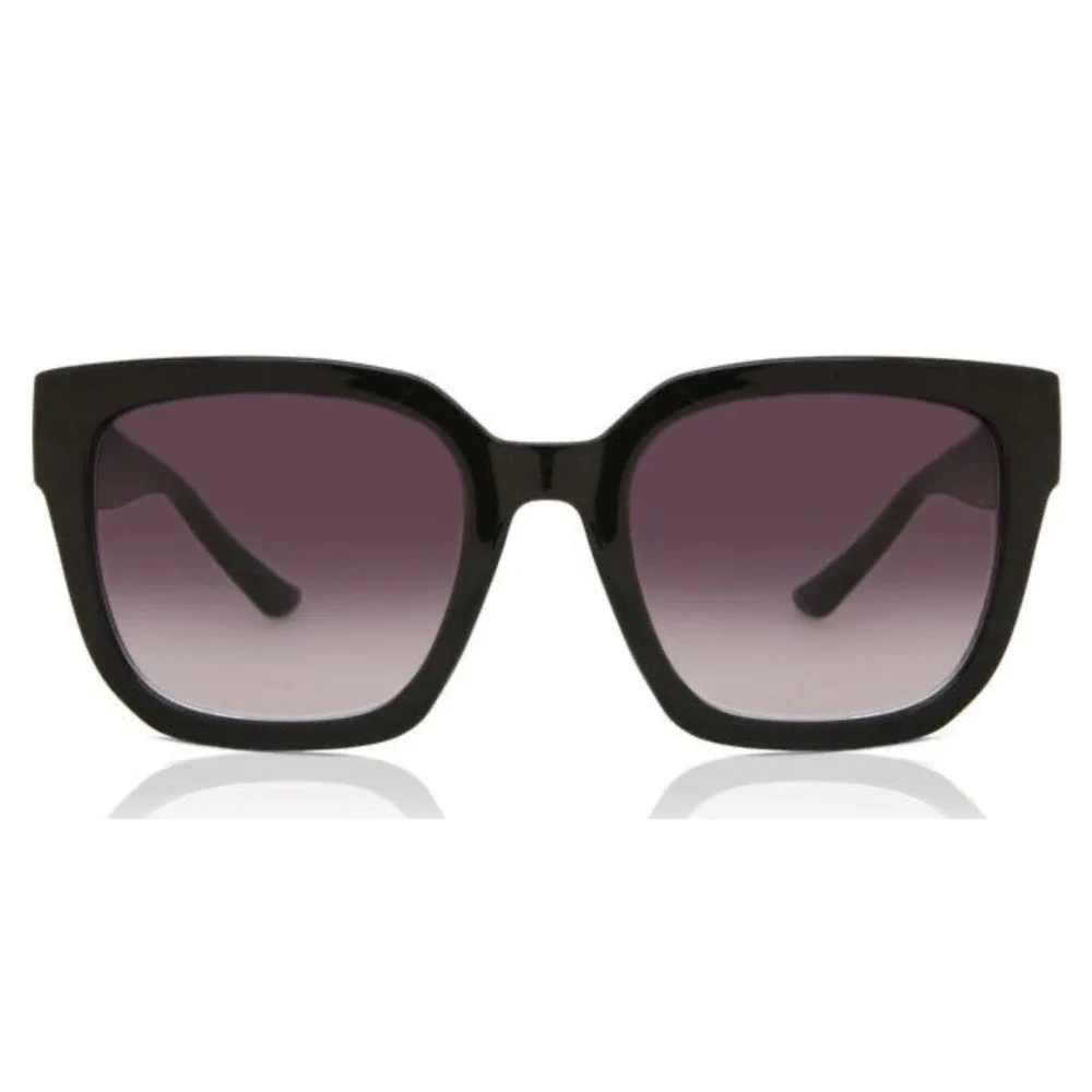Oscar by Oscar de la Renta Women's Rounded Cat-Eye Sunglasses –  Black